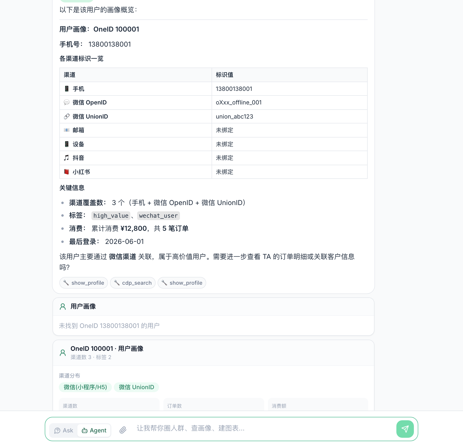 OneID 打通